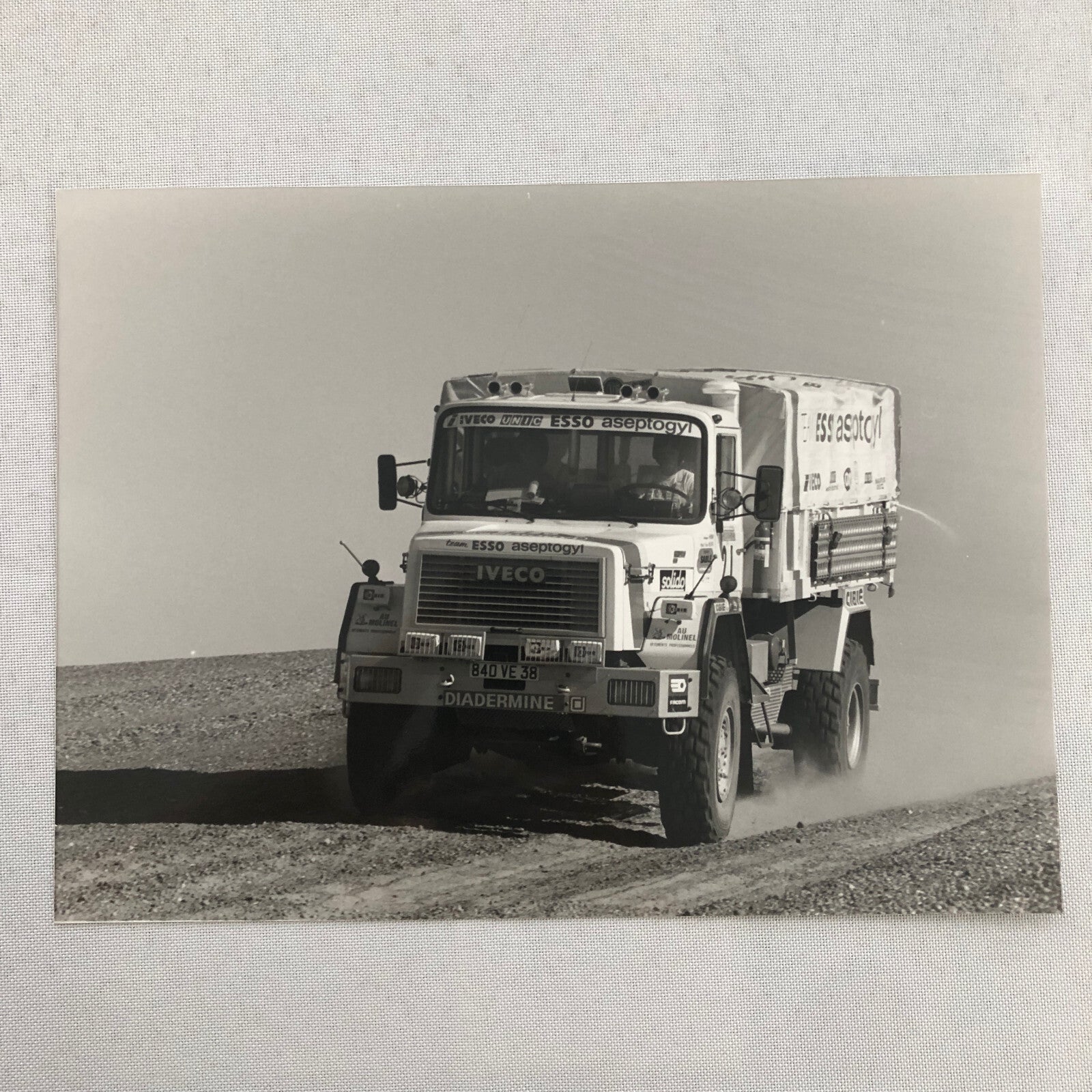 1980 Transafrica Rally Rallye Photo Photograph DPPI Iveco Truck
