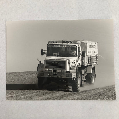 1980 Transafrica Rally Rallye Photo Photograph DPPI Iveco Truck