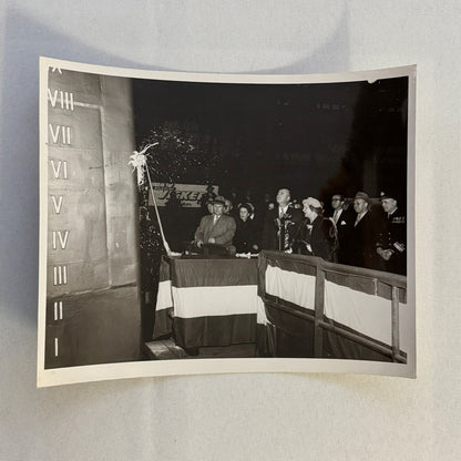 Vintage Military Navy Ship Christening Photo Photograph Canadian