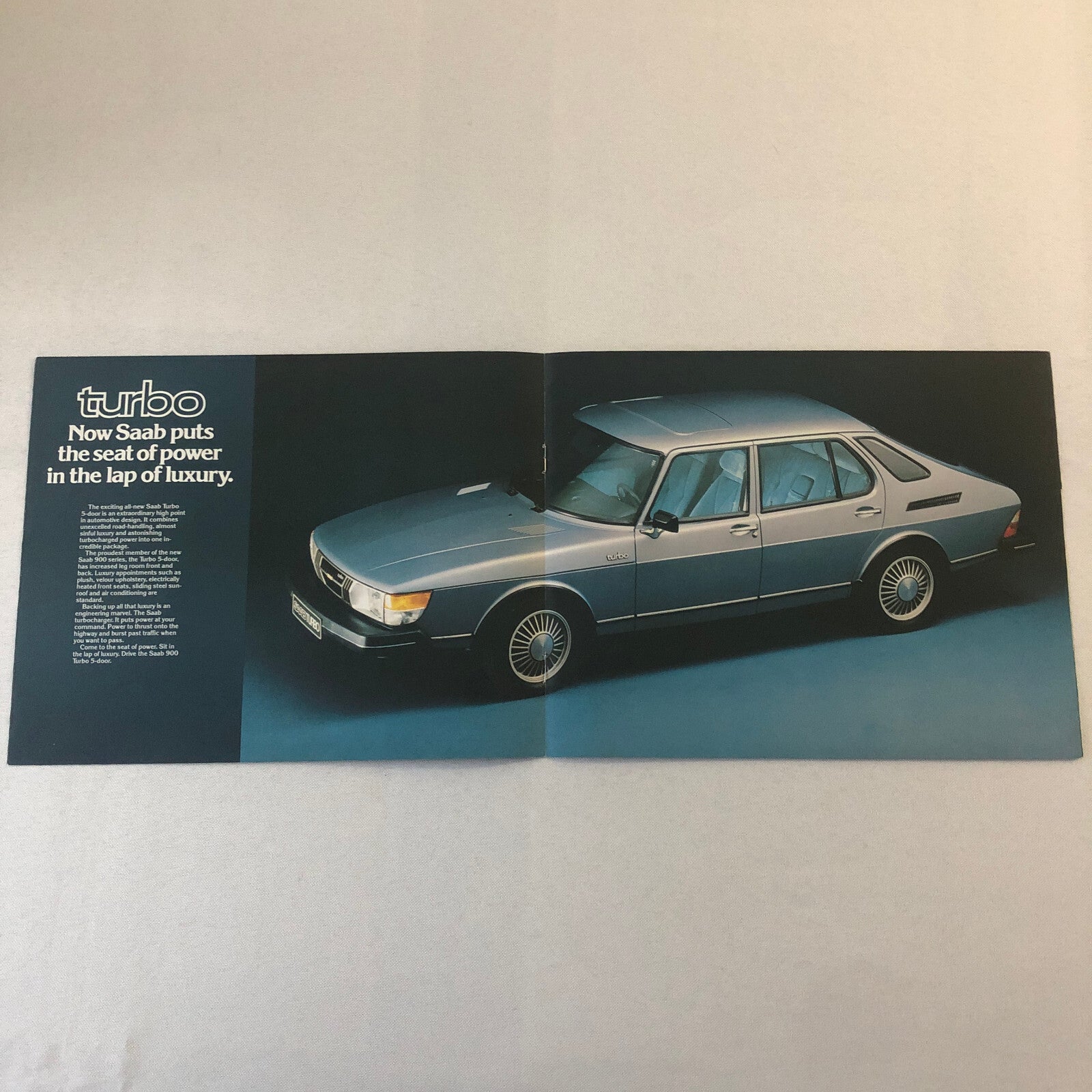 1979 Saab 900 Series Sales Brochure Catalog 900 EMS 900 Turbo 900 GLE