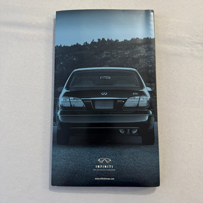 2001 Infiniti Car Press Kit Brochure Q45 I30 G20 QX4 Photo CD 35mm Slides