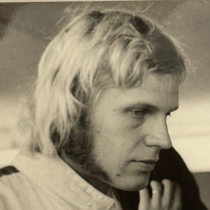 Vintage Racing Photo 1971 Austrian Grand Prix Reine Wisell Peter Warr