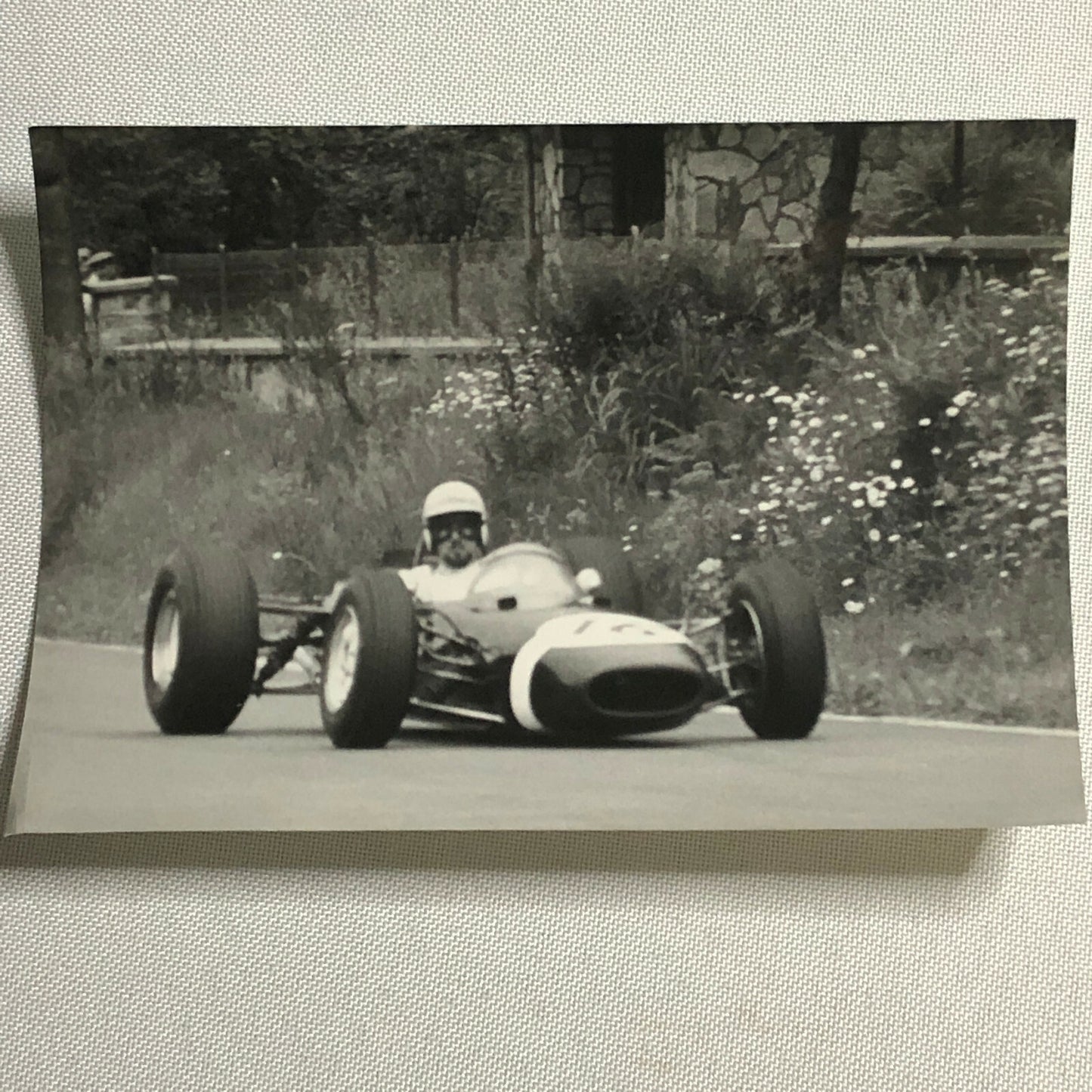 Vintage Grand Prix Racing Car Photo Photograph Print 