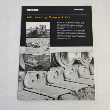 Vintage Equipment Brochure Lot Farm Construction Trailer Tractor Caterpillar