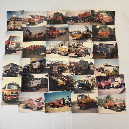 HUGE Vintage Truck and Construction Equipment Photo Lot 1980s Germany 300 Images