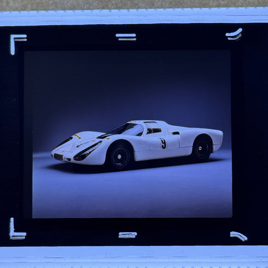 1967 Porsche Type 907 Coupe Museum Archive Factory Photo Slide Transparency