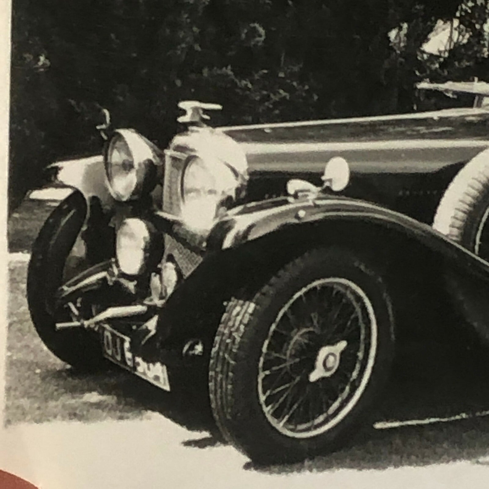 Antique Vintage Car Automobile Photo Photograph Print - Winston ? 