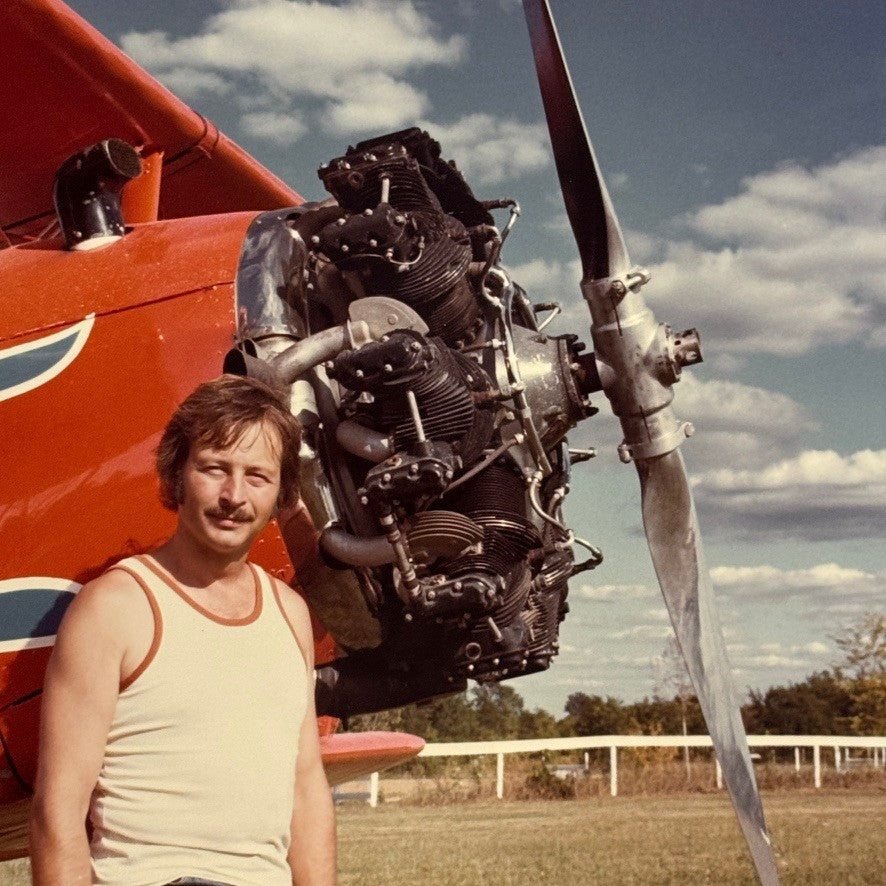 Vintage Aircraft Airshow Photo Large Aviation Photograph Aviation 1970s 1980s