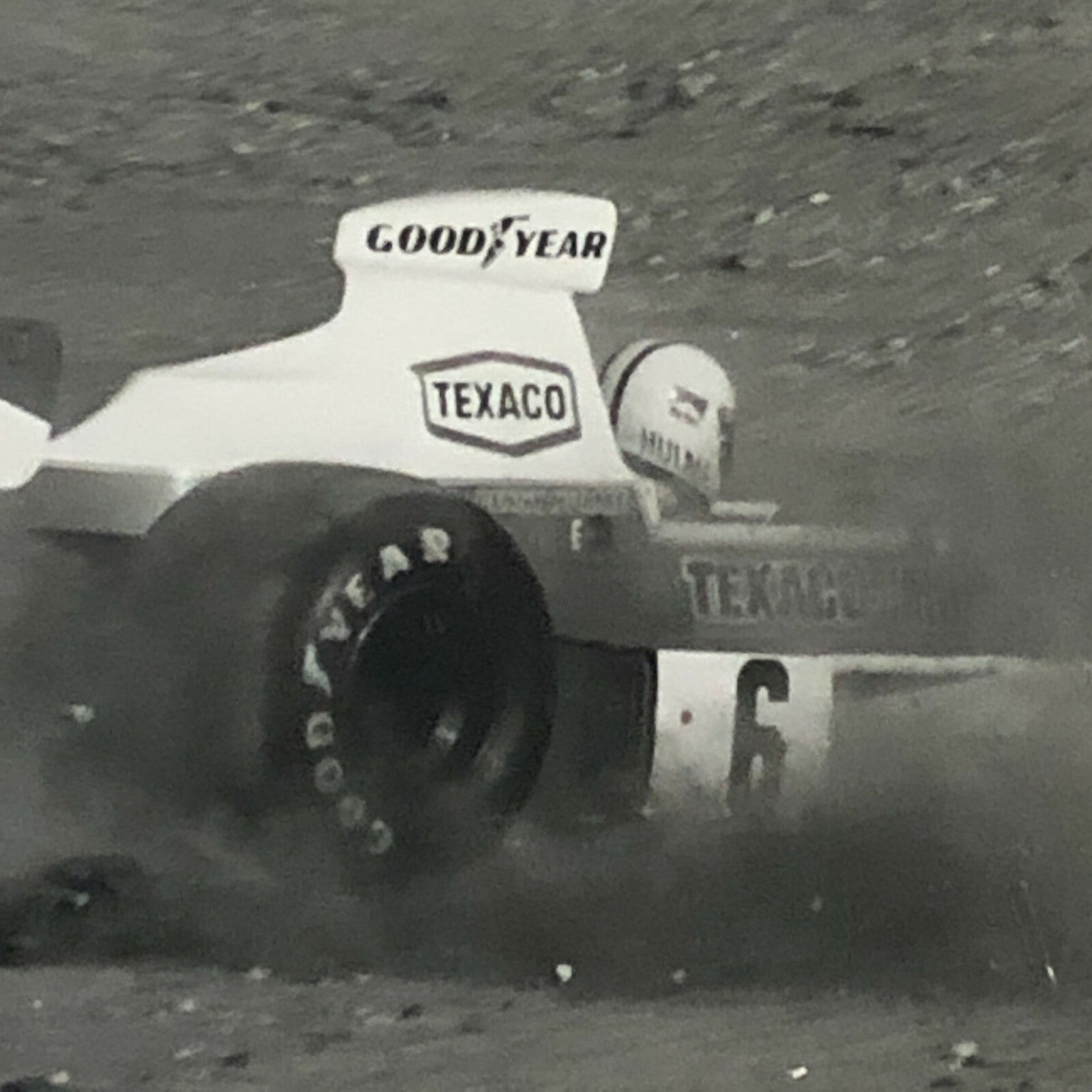 Vintage Denny Hulme 1974 South African Grand Prix Racing Photo Photograph Print 