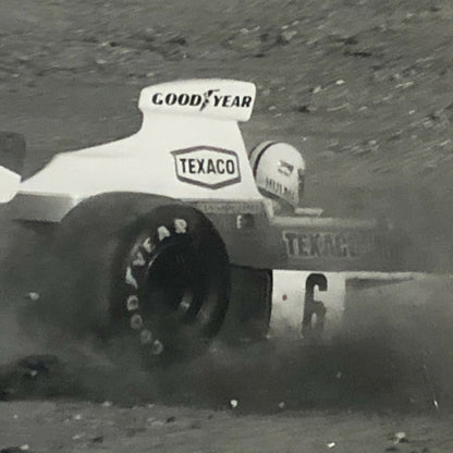 Vintage Denny Hulme 1974 South African Grand Prix Racing Photo Photograph Print 
