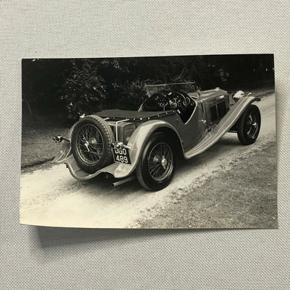 Vintage 1936 AC 16/80 Competition Sports Car Photo Photograph Print 