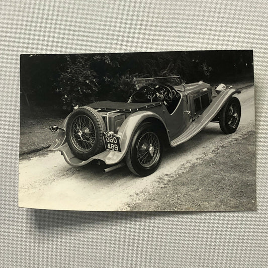 Vintage 1936 AC 16/80 Competition Sports Car Photo Photograph Print 