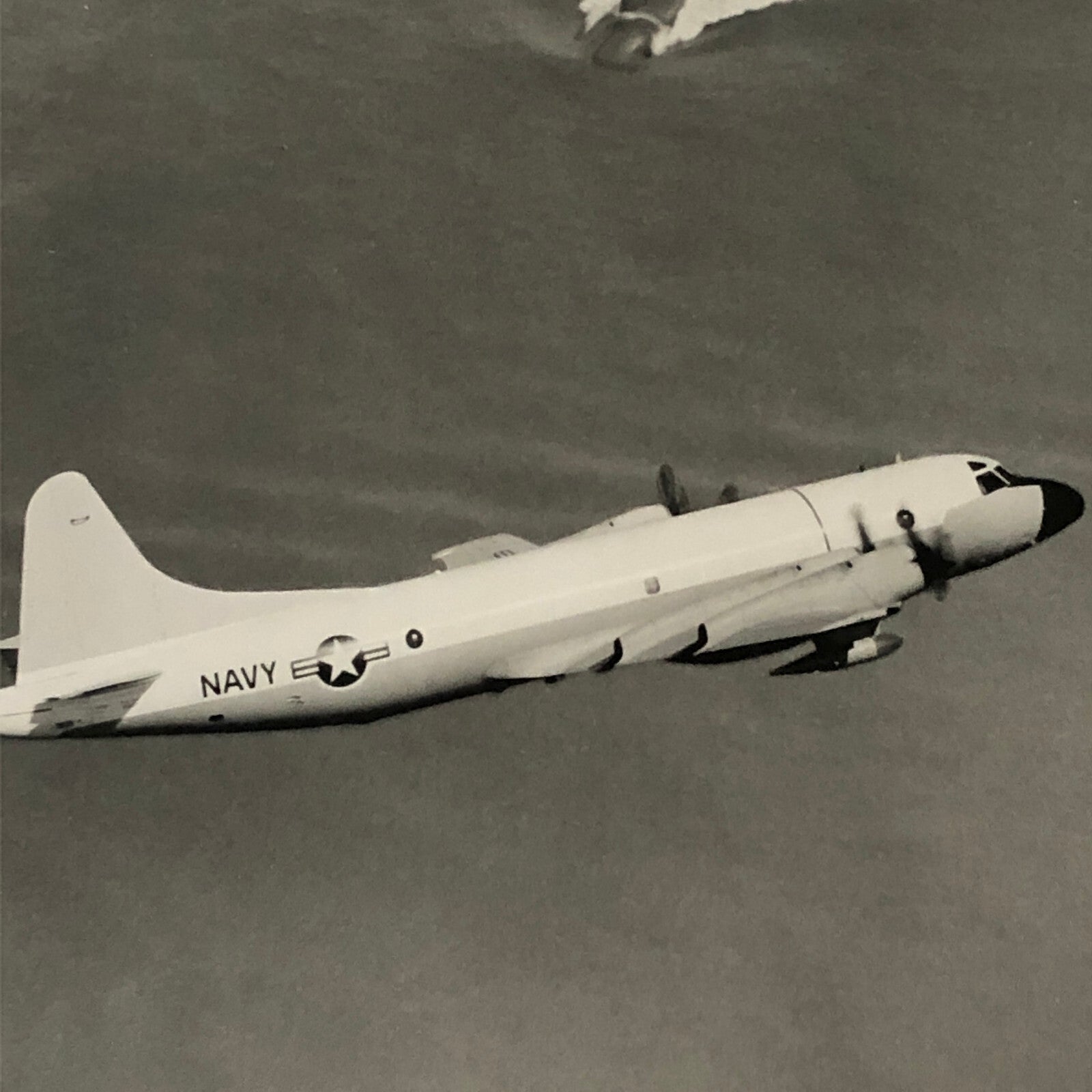 Vintage Navy Airplane Plane Aircraft and Submarine Photo Photograph 