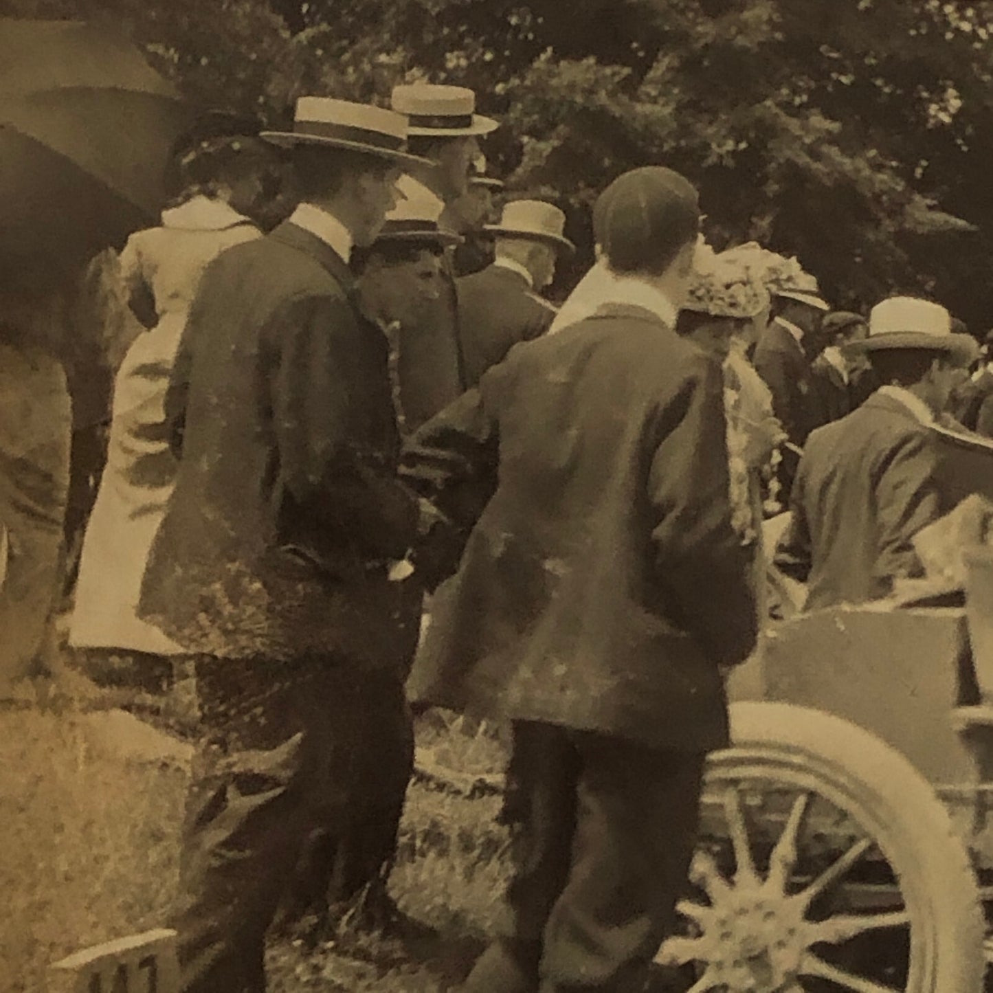 Vintage Racing Photo Photograph Print - Tag AL22E2