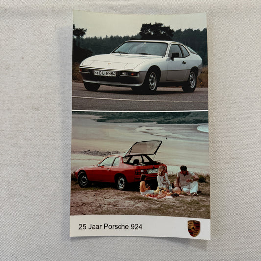 Porsche 924 Factory Press Photo Photograph