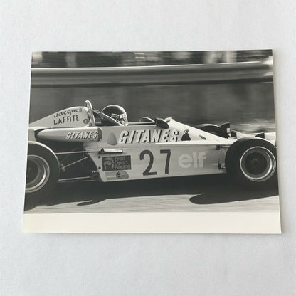Vintage 1976 Formula 2 F2 Nogaro Grand Prix Racing Photo Photograph Chevron Car 