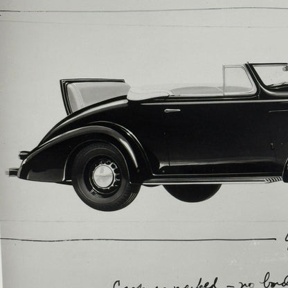 Vintage 1936 Oldsmobile Car Photo Photograph Modern Print