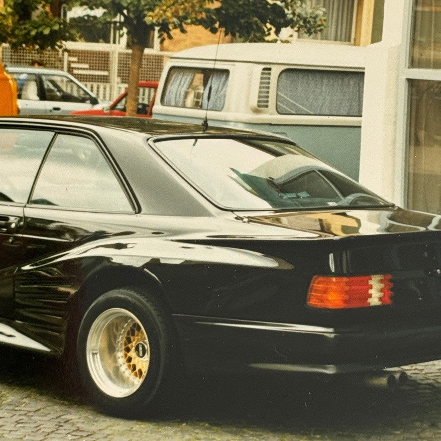 Vintage Mercedes Benz TUNER Car Body Kit BBS Wheels AMG Photo Photograph Print