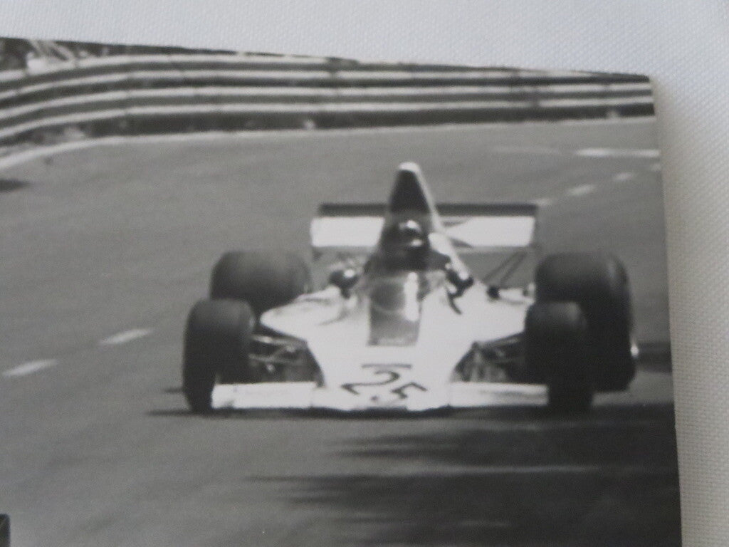 Vintage 1973 Spanish Grand Prix Photograph Photo - Henri Pescarolo Graham Hill 