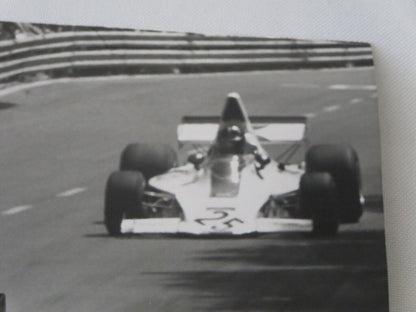 Vintage 1973 Spanish Grand Prix Photograph Photo - Henri Pescarolo Graham Hill 