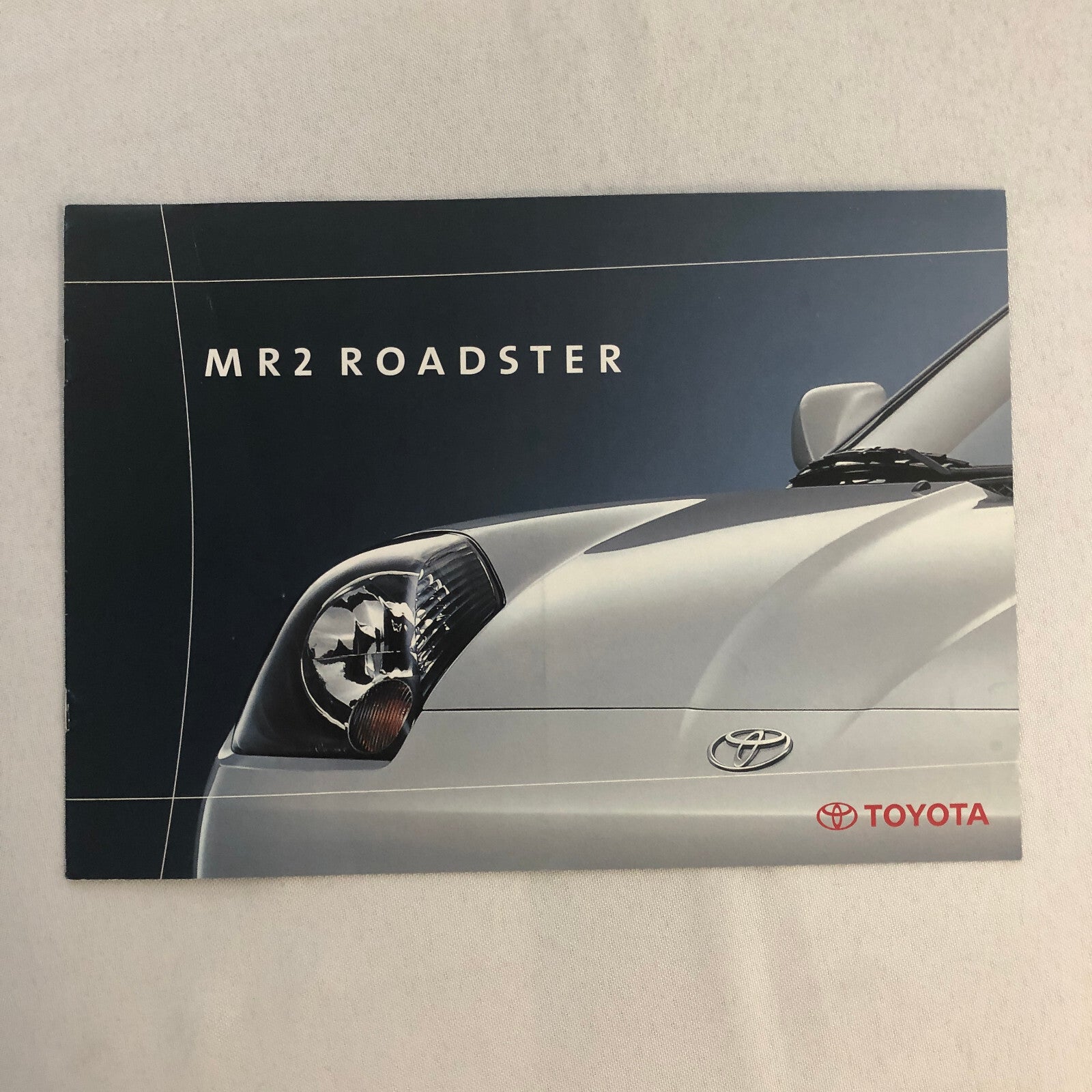 Toyota MR2 Roadster Car Sales Brochure Catalog Advertising GERMAN TEXT European