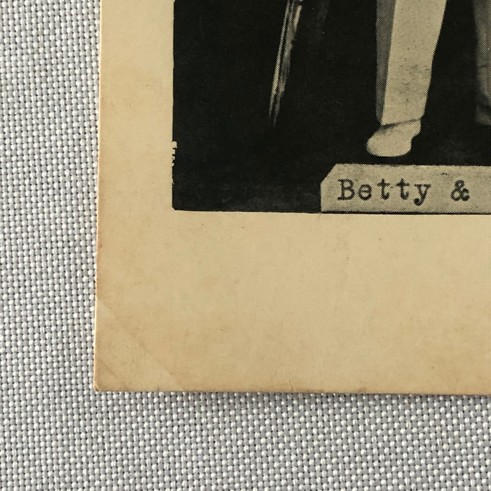 Circus Performers Betty and Otty Riegert Bicycle Acrobat Stunt Photo Photograph