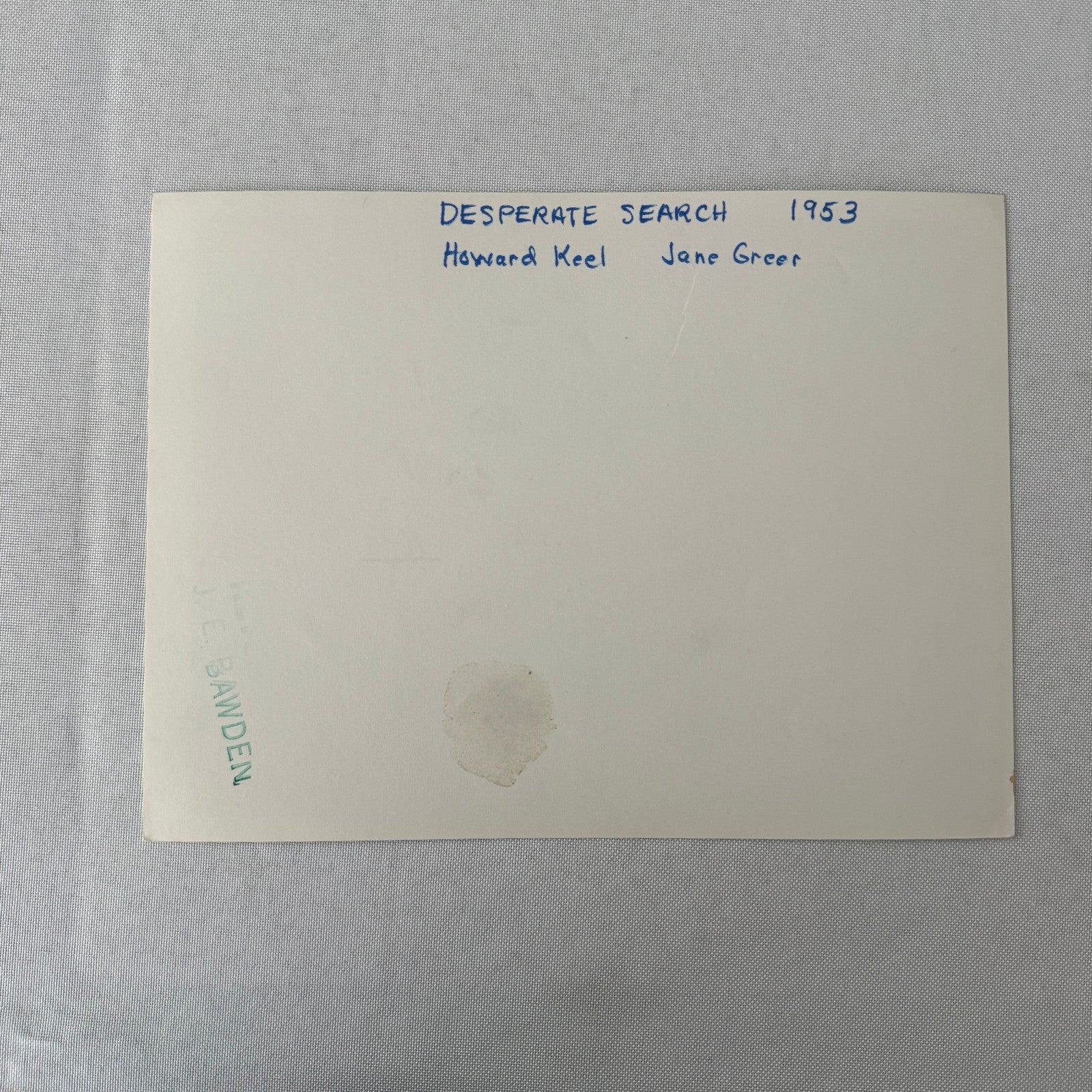 Vintage Movie Still Photo Photograph Desperate Search Howard Keel Jane Greer