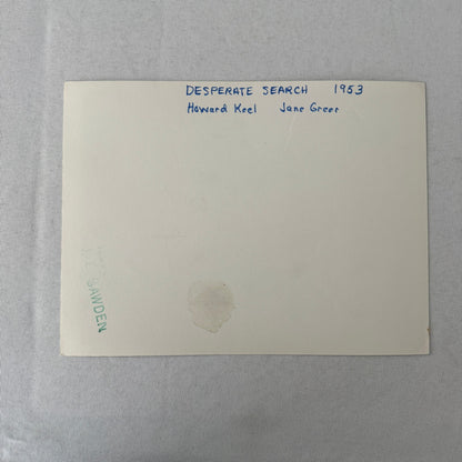 Vintage Movie Still Photo Photograph Desperate Search Howard Keel Jane Greer