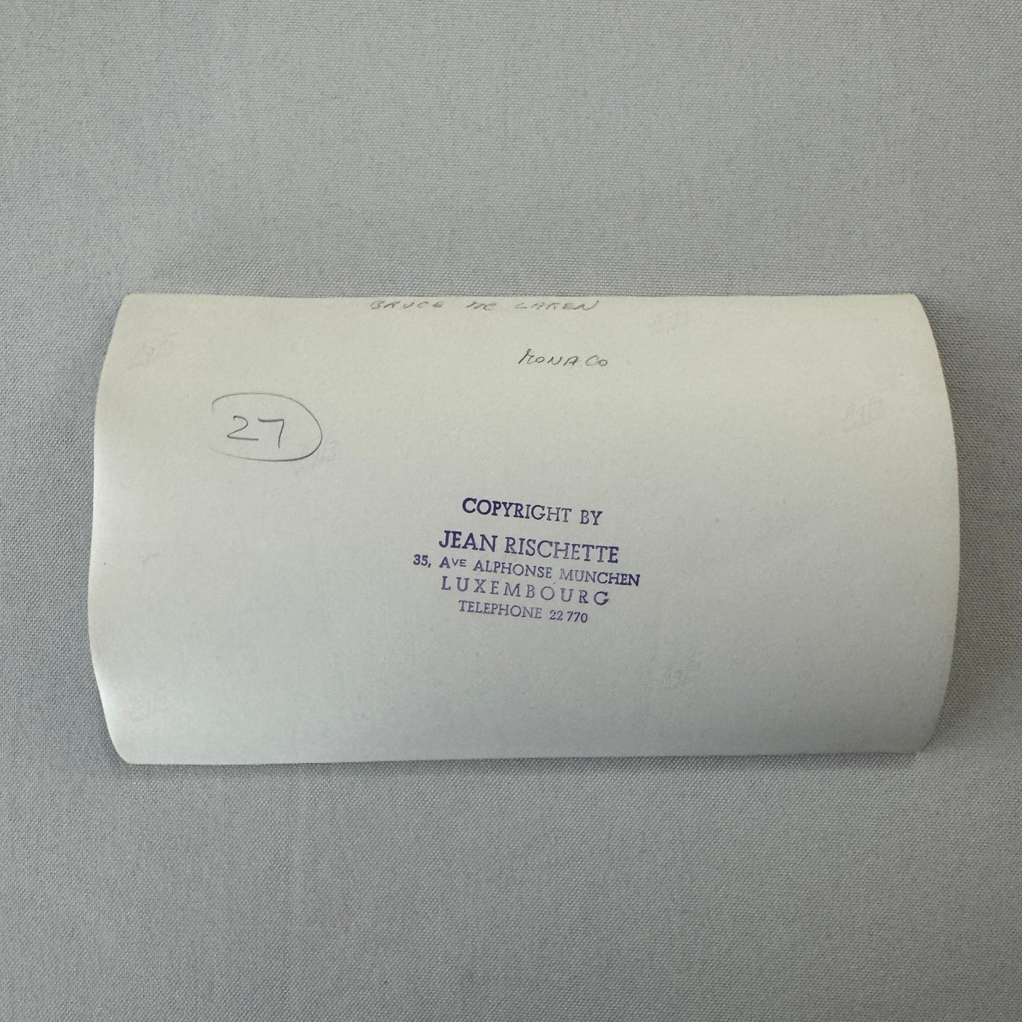 Vintage Racing Photo Photograph Bruce McLaren F1 Formula One Car Driver