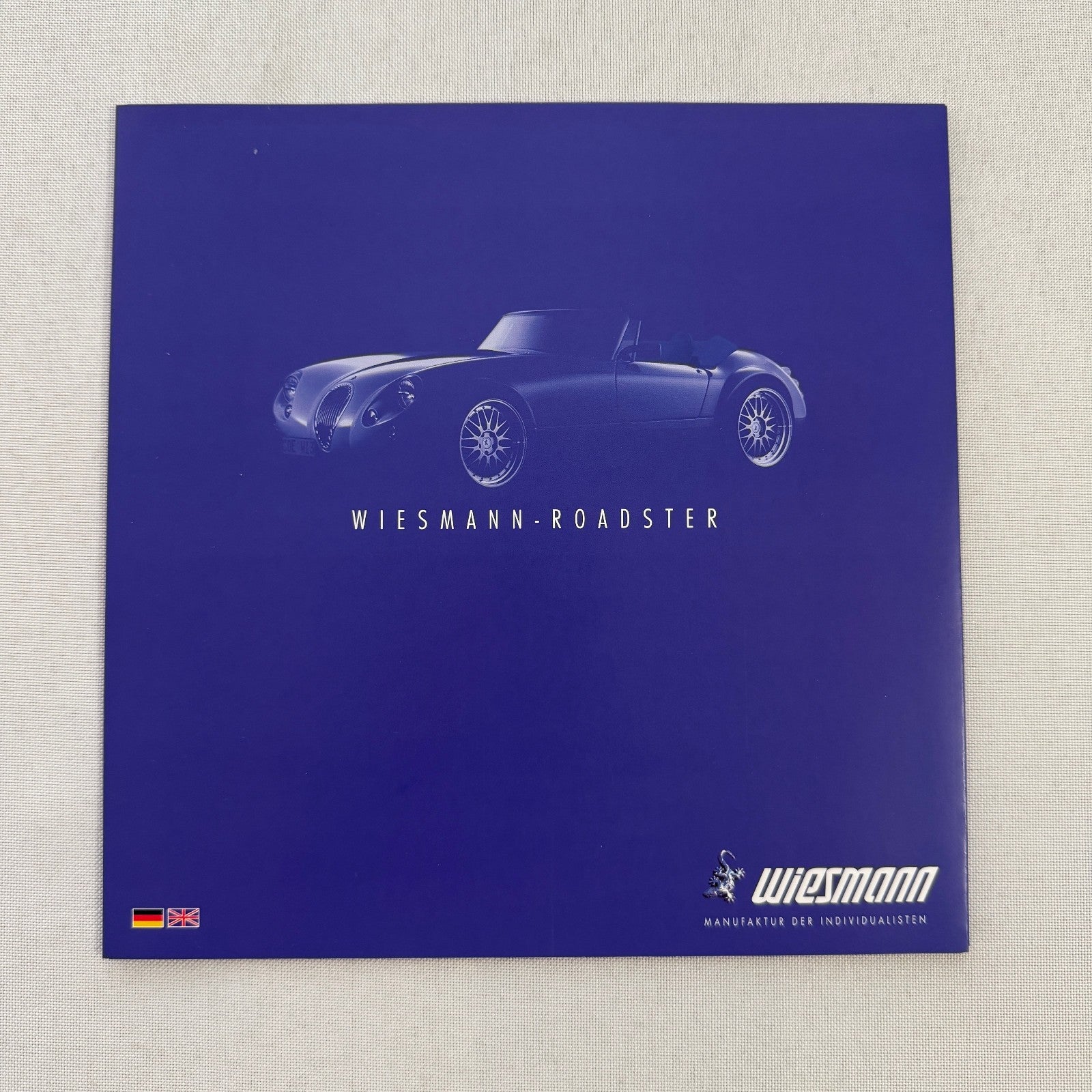 Wiesmann Car Sales Brochure Catalog Lot Wiesmann Roadster Raymond Weil Watch