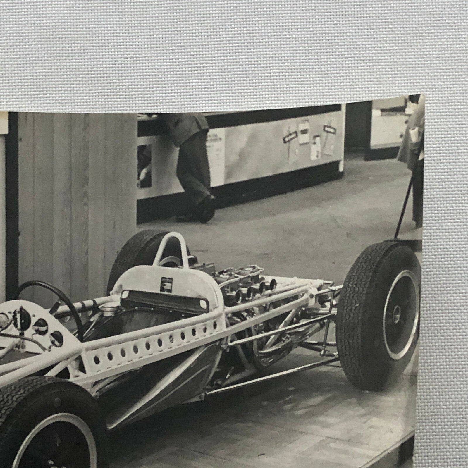 Vintage Grand Prix Racing Car Photo Photograph Print - Car Chassis 