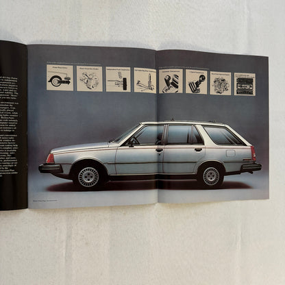 Renault 18 Sedan and Station Wagon Sales Brochure Catalog Vintage Advertising