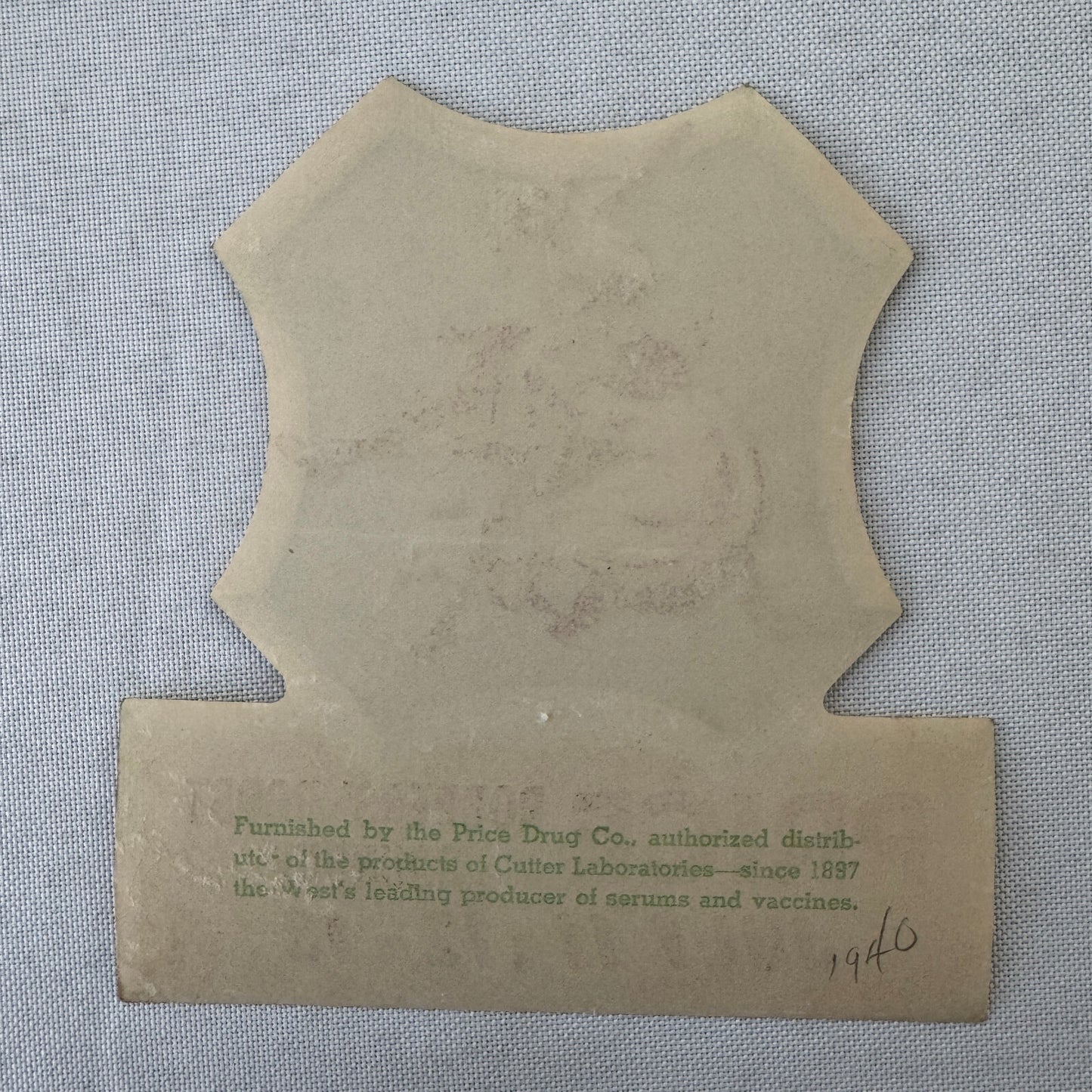 Vintage Rodeo Event Advertising Label 1940s
