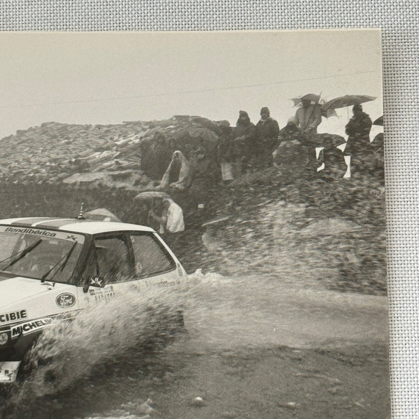 1980 Rallye Monte Carlo Press Photo Photograph DPPI Ford Fiesta MK1 Car
