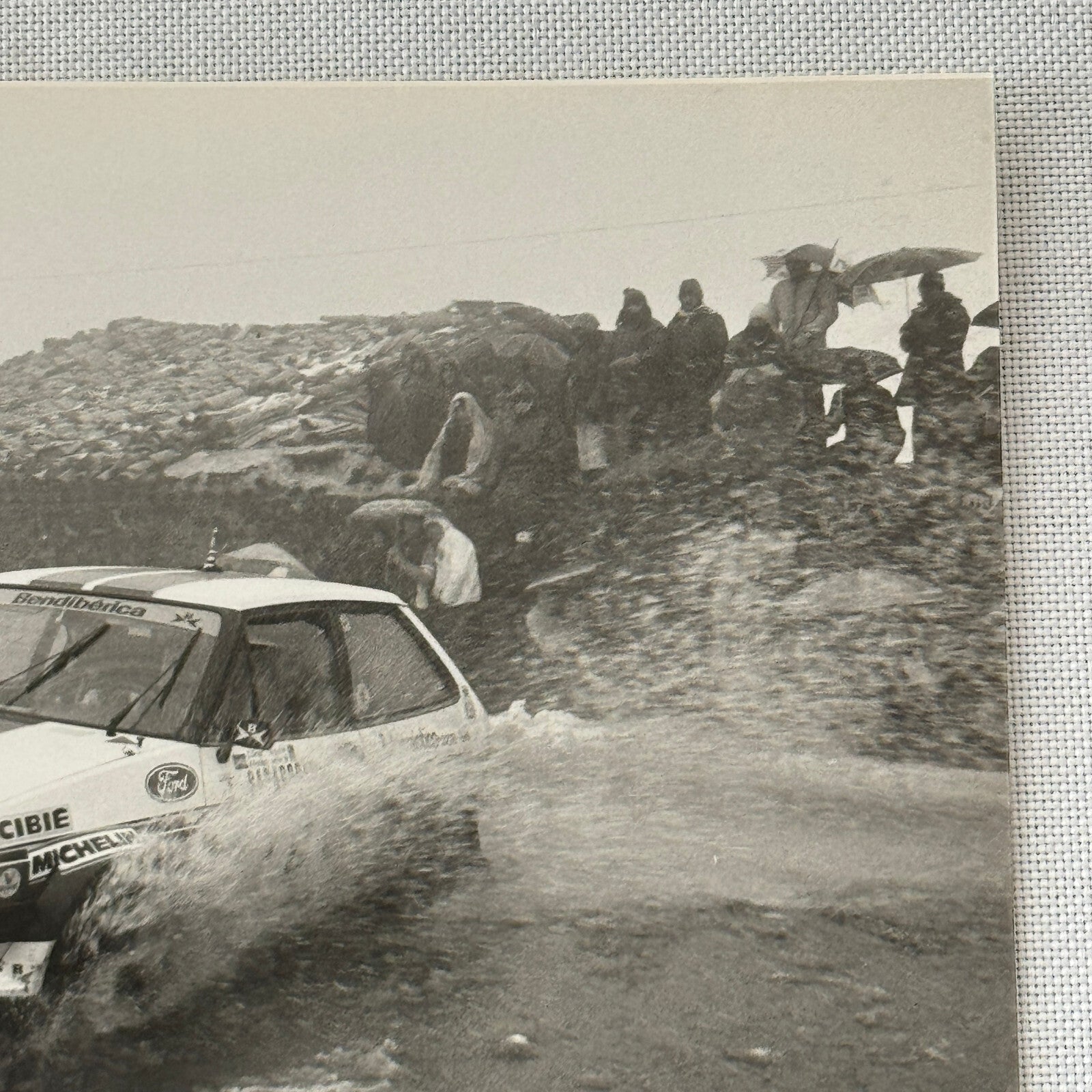 1980 Rallye Monte Carlo Press Photo Photograph DPPI Ford Fiesta MK1 Car
