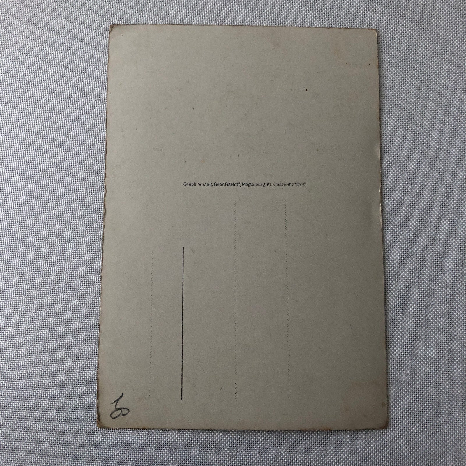 Circus Performer Acrobat Orlando Waldemar Germany Vintage Postcard Post Card