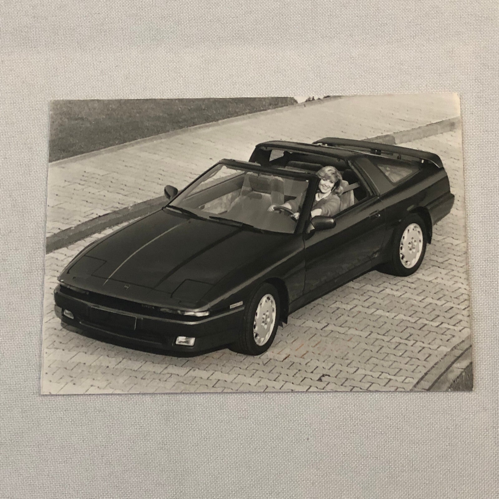 Toyota Supra Car Factory Press Photo Photograph Print