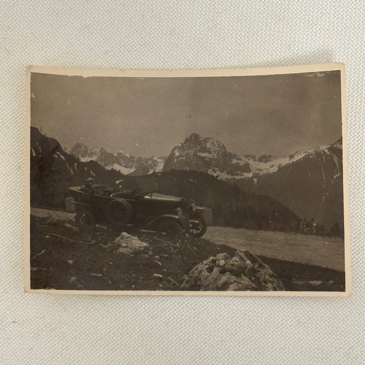 Antique Car Automobile in Mountains Photo Photograph Lot 3x