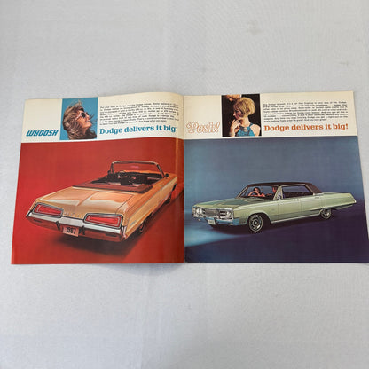1967 Dodge Car Sales Brochure Catalog Monaco 500 Polara 500 Vintage Canadian
