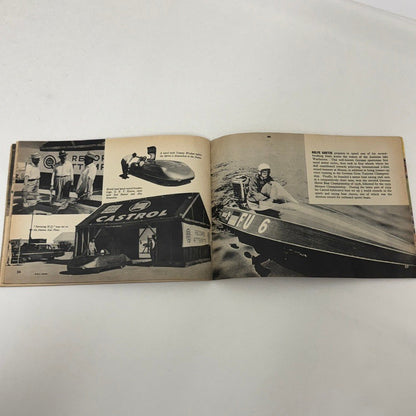1959 Castrol Racing Achievements Brochure Rally Rallye Motorcycle Land Speed +