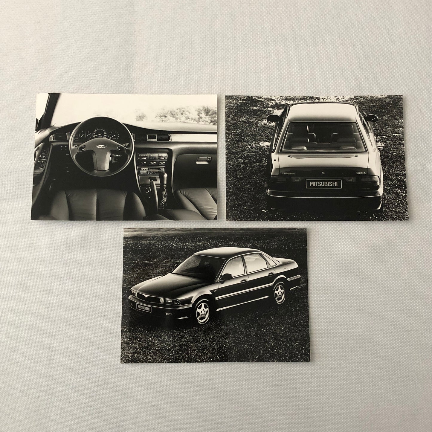 Mitsubishi Sigma Photo Photograph Print Lot of 3