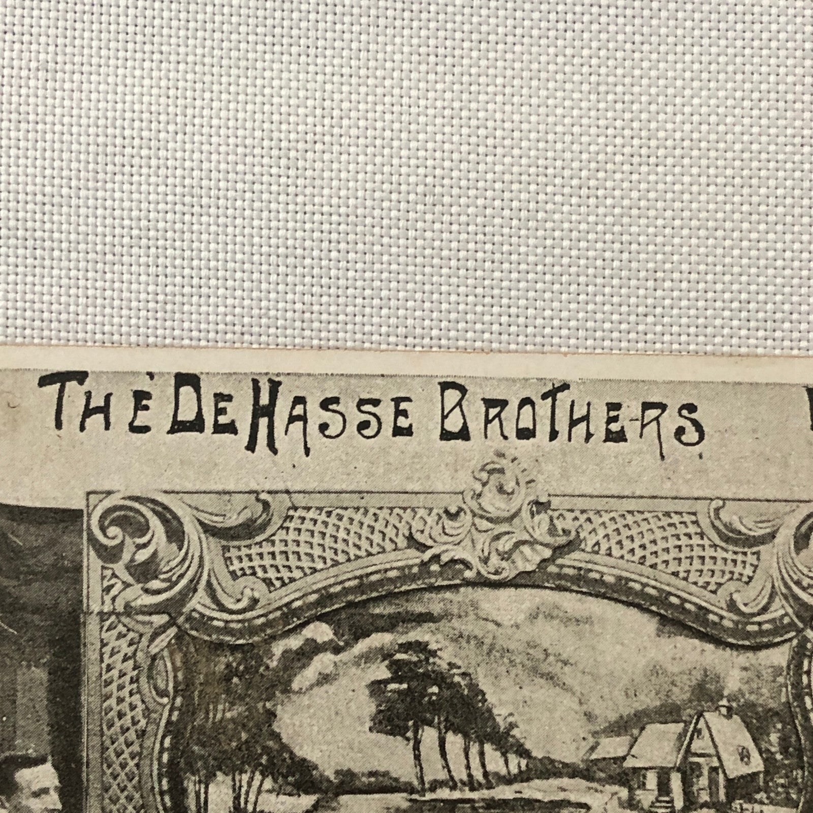 Circus Performer Speed Painting Musician Act German Postcard Post Card De Hasse