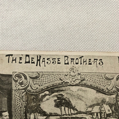 Circus Performer Speed Painting Musician Act German Postcard Post Card De Hasse