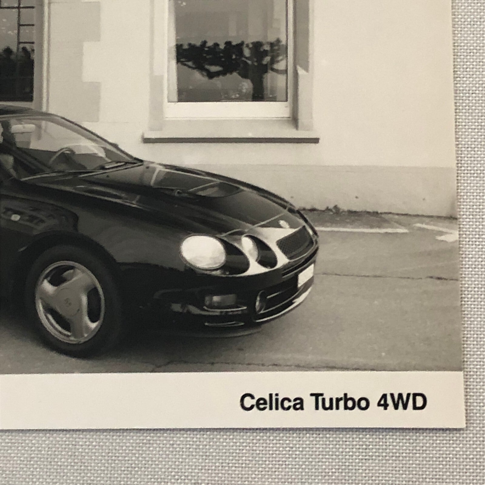 Toyota Celica Turbo 4WD Car Factory Press Photo Photograph Print