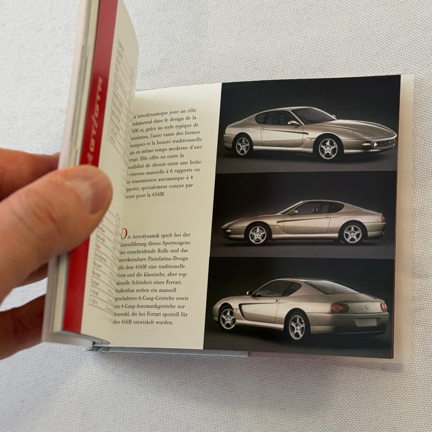 2000 Ferrari Press Kit CD Brochure Ferrari 360 Spider 550 Maranello 456 GT