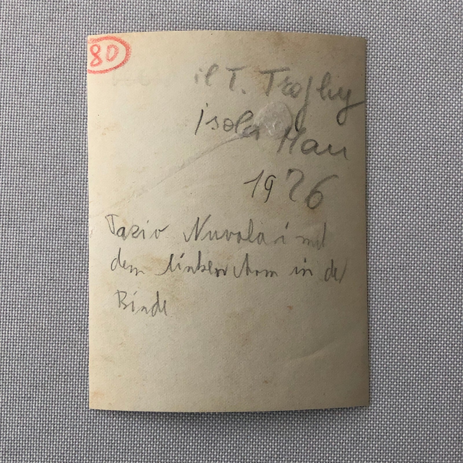 Vintage 1926 Isle of Man TT Motorcycle Racing Photo Photograph Tazio Nuvolari