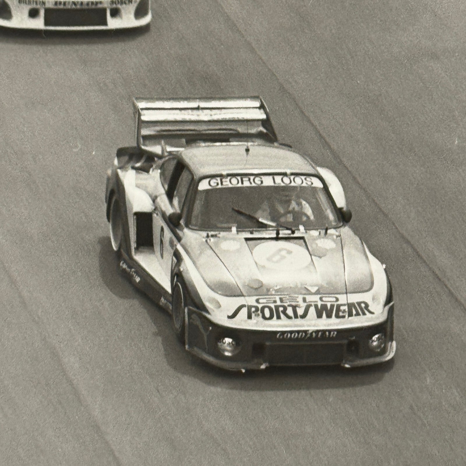 Porsche 935 1000 KM Nurburgring 1979 Photo Photograph Kremer Racing Georg Loos