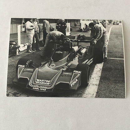 Vintage 1976 Brabham Martini Alfa Romeo BT 45 Racing Car Photo Photograph 