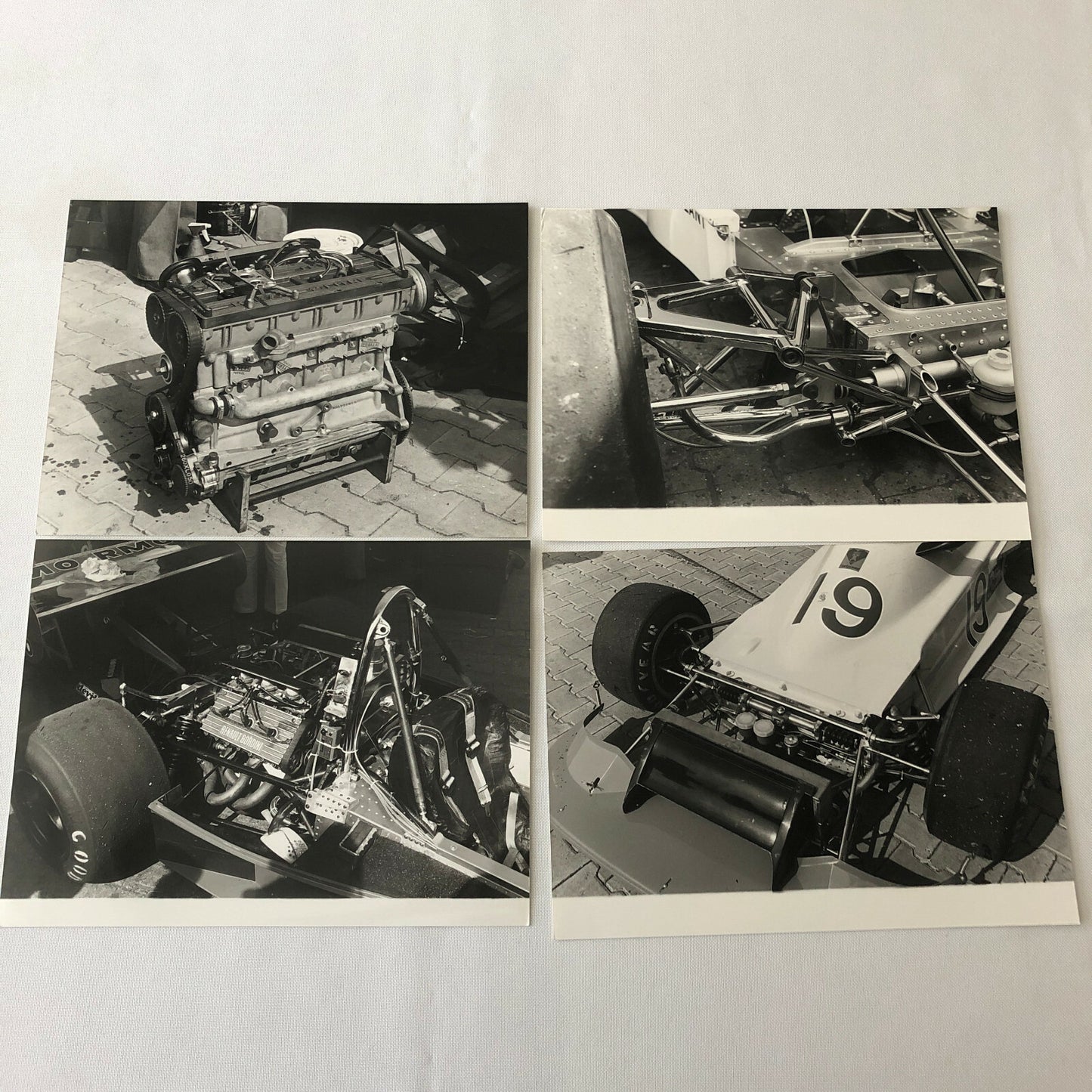 Vintage 1976 Hockenheim Formula 2 F2 Racing Photo Lot of 16 - Renault Gordini +