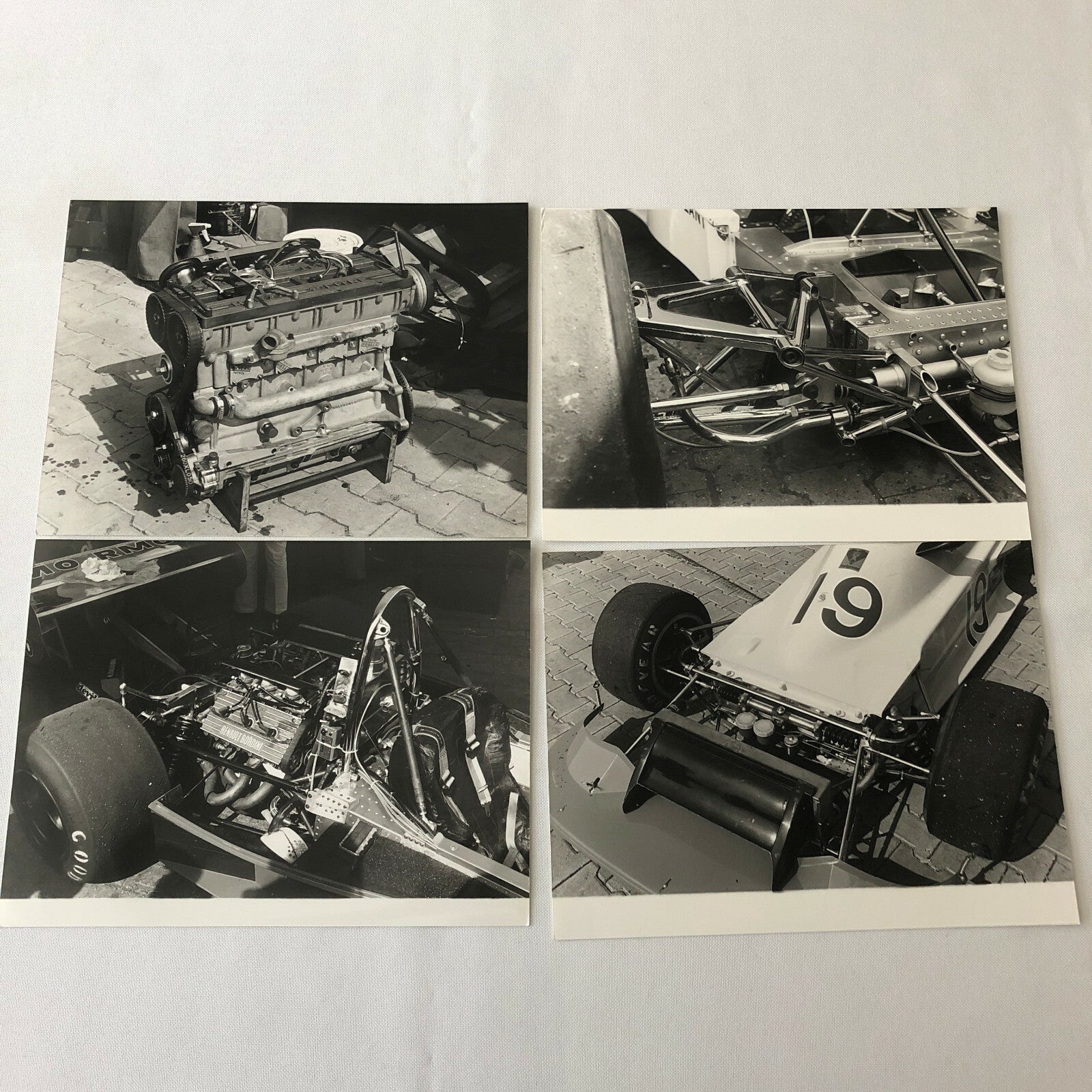 Vintage 1976 Hockenheim Formula 2 F2 Racing Photo Lot of 16 - Renault Gordini +